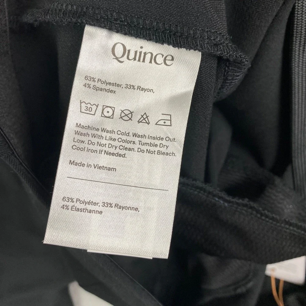 Quince Mens Ultra Stretch 24/7 Smart Chino Pants 36x33 Work Dress Pants NEW